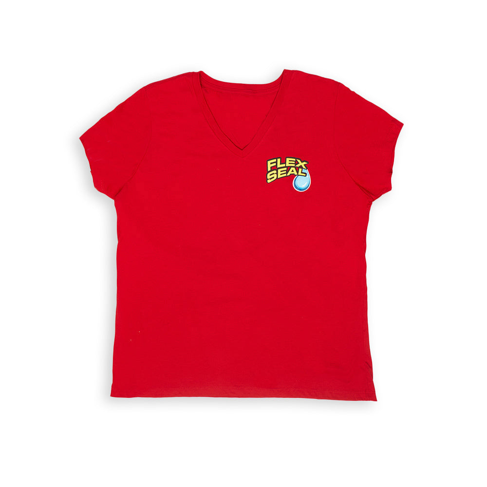 Women's V-Neck T-Shirt - Image 4